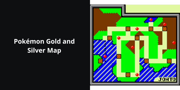 Pokémon Gold and Silver Map